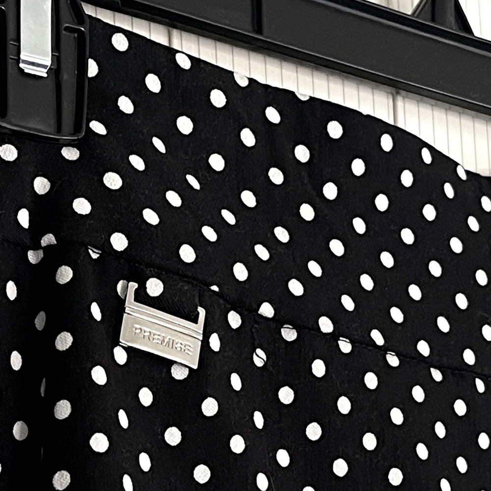 Premise Studio Polka Dot Cropped Pant